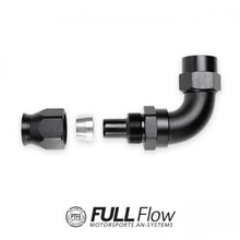 Load image into Gallery viewer, Nuke Performance Full Flow PTFE Hose End Fitting 45 Degree AN-8