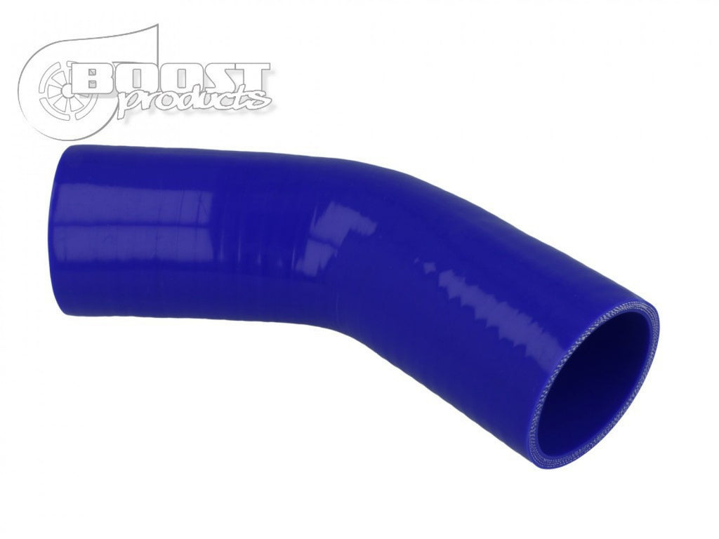 BOOST Products Silicone Elbow 45 Degrees, 5/16" ID, Blue