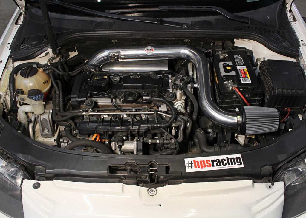HPS Performance Black Cold Air Intake for 06-08 Volkswagen Jetta GLI Turbo MK5
